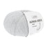 Lang Yarns Alpaca Soxx 4-ply Yarn, 390m / 100g – Light Grey Mélange (0003)