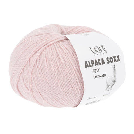 Lang Yarns Alpaca Soxx 4-ply Yarn, 390m / 100g – Rose (0009)