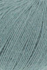Lang Yarns Alpaca Soxx 4-ply Yarn, 390m / 100g – Dark Mint (0072), yarn texture