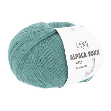 Lang Yarns Alpaca Soxx 4-ply Yarn, 390m / 100g – Atlantic (0074)