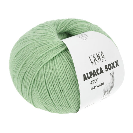 Lang Yarns Alpaca Soxx 4-ply Yarn, 390m / 100g – Pea (0116)