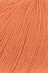 Lang Yarns Alpaca Soxx 4-ply Yarn, 390m / 100g – Orange (0159), yarn texture