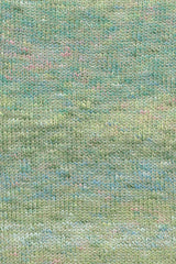 Lang Yarns Linello – 100g / 280m – Emerald/Baby Blue/Green (0305) – detail