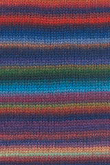 Lang Yarns Cloud Yarn, 260m / 100g – Blue (0002), yarn texture