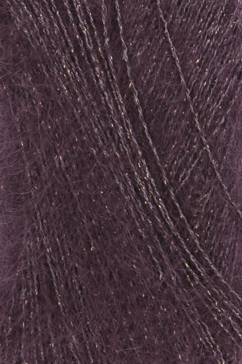 Lang Yarns Lace Lamé – 25g / 310m – Eggplant (0080) – C view