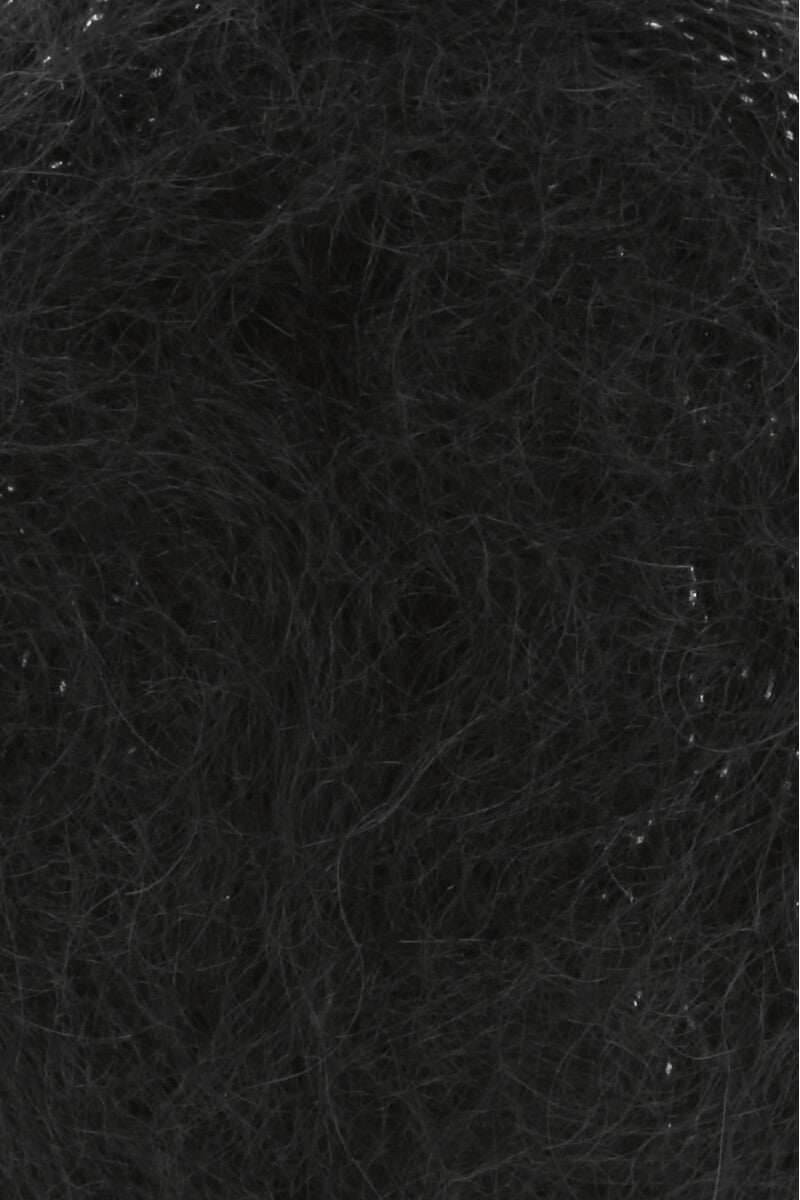 Lang Yarns Lace Lamé – 25g / 310m – Black-Silver (0104) – detail