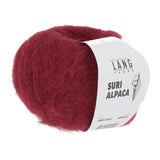 Lang Yarns Suri Alpaca – 25g / 100m – Red (0060)
