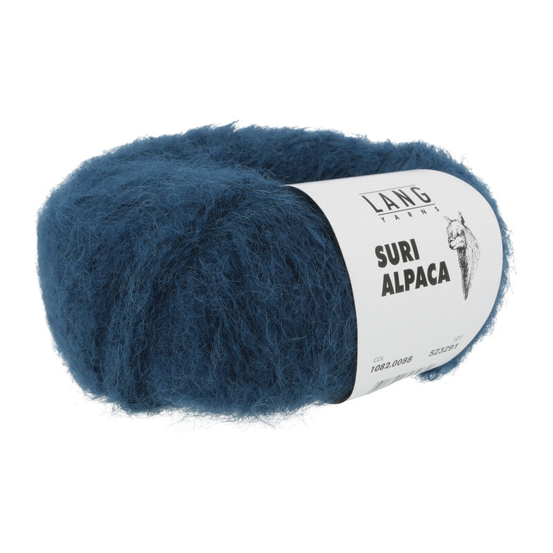 Lang Yarns Suri Alpaca – 25g / 100m – Petrol (0088)