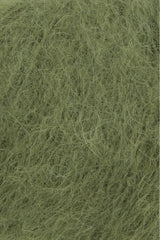 Lang Yarns Suri Alpaca – 25g / 100m – Olive (0098) – detail