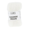 Lang Yarns Cashmere Dreams Yarn, 290m / 25g – White (0001)