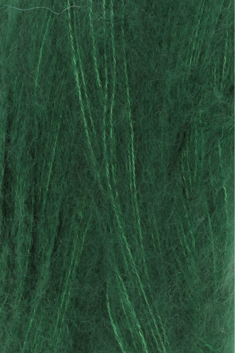 Lang Yarns Cashmere Dreams Yarn, 290m / 25g – Dark Green (0018), yarn texture