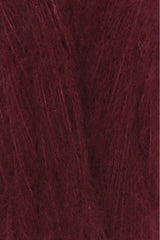 Lang Yarns Cashmere Dreams Yarn, 290m / 25g – Bordeaux (0064), yarn texture