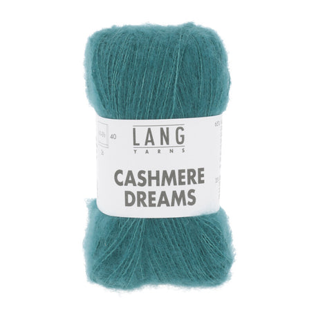 Lang Yarns Cashmere Dreams Yarn, 290m / 25g – Emerald (0074)