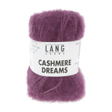 Lang Yarns Cashmere Dreams Yarn, 290m / 25g – Eggplant (0080)