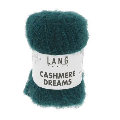 Lang Yarns Cashmere Dreams Yarn, 290m / 25g – Petrol (0088)