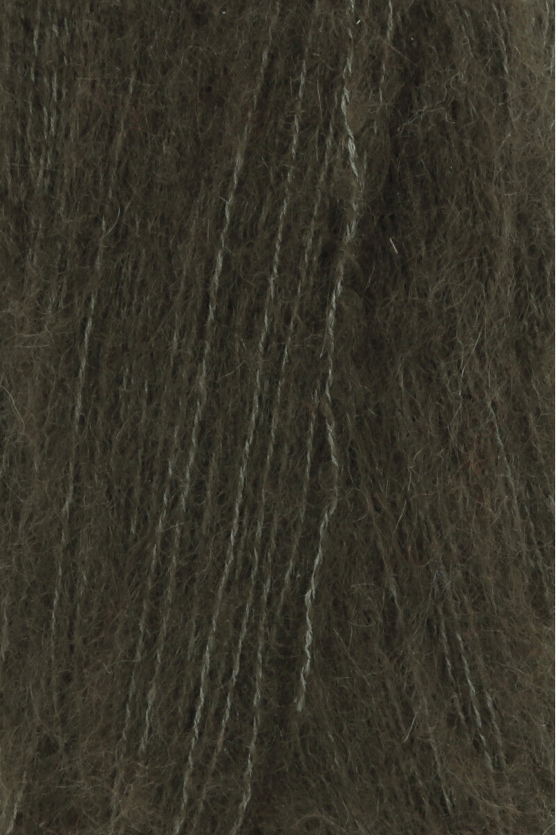 Lang Yarns Cashmere Dreams Yarn, 290m / 25g – Olive (0098), yarn texture