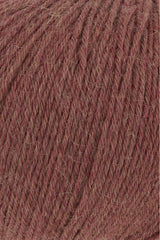 Lang Yarns Alpaca Soxx 6-ply Yarn, 390m / 150g – Dark Red Mélange (0060), yarn texture