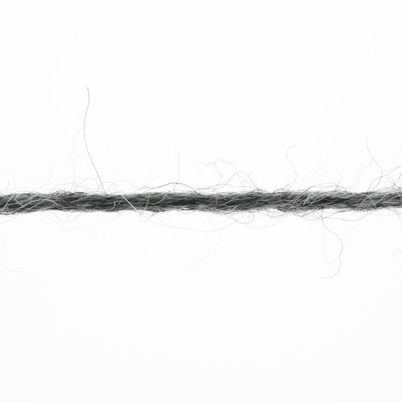 Lang Yarns Alpaca Soxx 6-ply Yarn, 390m / 150g – Dark Grey Mélange (0105), yarn strand