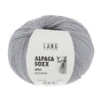 Lang Yarns Alpaca Soxx 6-ply Yarn, 390m / 150g – Light Blue Mélange (0120)