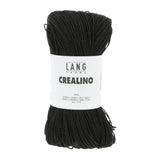 Lang Yarns Crealino – 50g / 165m – Black (0004)