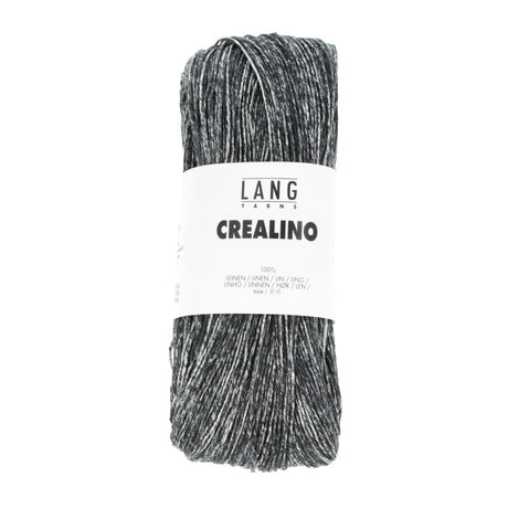 Lang Yarns Crealino – 50g / 165m – Black/White (0104)