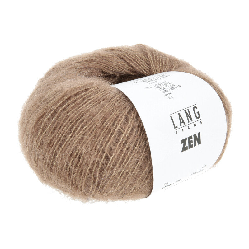 Lang Yarns Zen – 25g / 200m – Hazelnut (0038)
