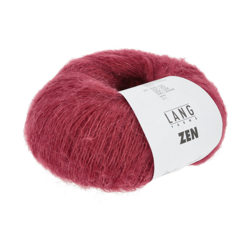 Lang Yarns Zen – 25g / 200m – Dark Red (0061)