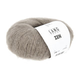 Lang Yarns Zen – 25g / 200m – Grey Brown (0126)