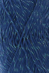 Lang Yarns Quattro Lamé – 50g / 120m – Blue Marine (0035) – detail