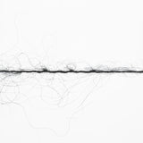 Lang Yarns Mohair 21 Yarn, 375m / 25g – Black (0004), yarn strand
