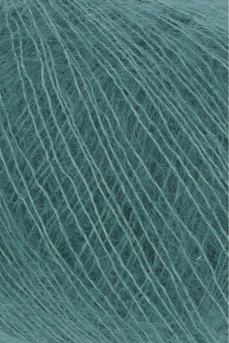 Lang Yarns Mohair 21 Yarn, 375m / 25g – Atlantic (0074), yarn texture