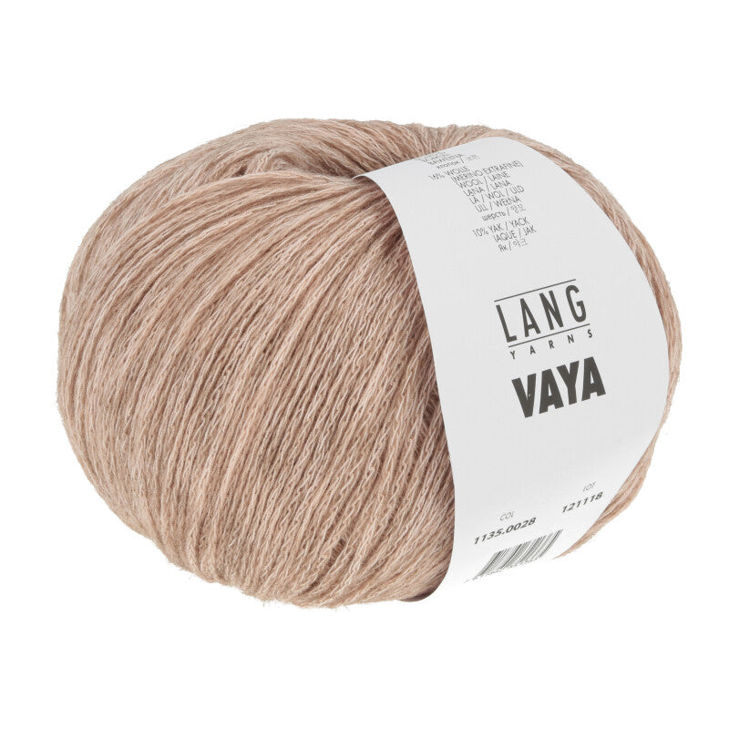 Lang Yarns Vaya – 50g / 200m – Peach (0028)