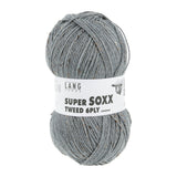 Lang Yarns Super Soxx Tweed 6-ply – 150g / 410m – Mouse Gray (0024)