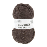 Lang Yarns Super Soxx Tweed 6-ply – 150g / 410m – Choco (0067)