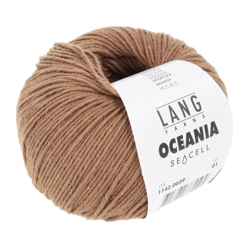 Lang Yarns Oceania – 50g / 140m – Light Brown (0039)