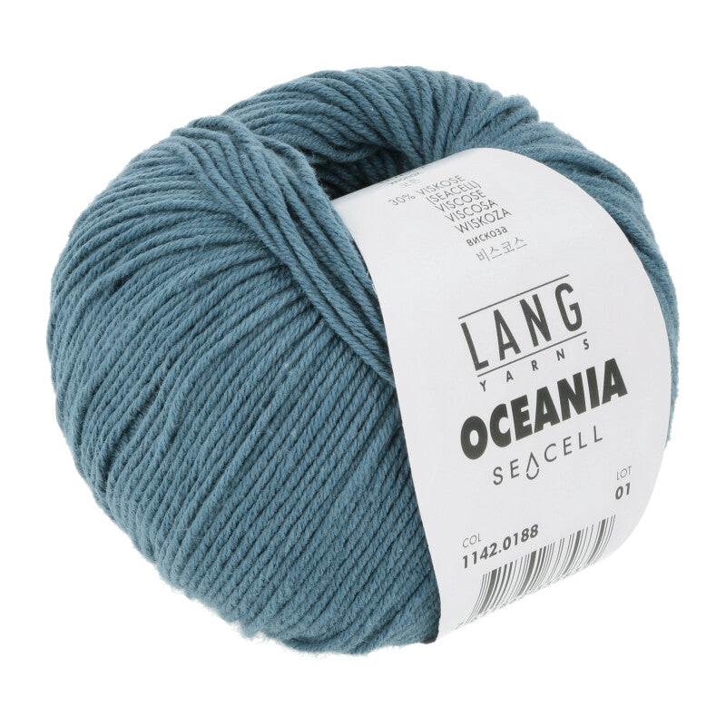 Lang Yarns Oceania – 50g / 140m – Petrol (0188)