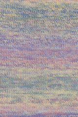 Lang Yarns Illusion – 100g / 270m – Purple/Petrol/Yellow/Light Blue (0002) – detail