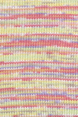 Lang Yarns Lisboa yarn, Yellow/Lilac/Pink/Green, colour 0001, alternate product photograph