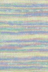 Lang Yarns Lisboa yarn, Yellow/Blue/Green/Purple, colour 0006, alternate product photograph
