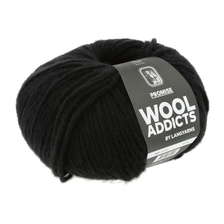 Lang Yarns Promise – 100g / 260m – Black (0004)