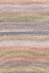 Lang Yarns Aurora yarn, Coral/Brown/Purple/Olive, colour 0001, alternate product photograph
