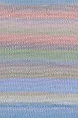 Lang Yarns Aurora yarn, Blue/Green/Salmon/Sand, colour 0003, alternate product photograph