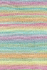 Lang Yarns Aurora yarn, Turquoise/Pink/Orange/Yellow, colour 0006, alternate product photograph