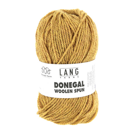 Lang Yarns Donegal Woolen Spun Yarn, 105m / 50g – Mustard Yellow (0011)