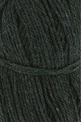 Lang Yarns Donegal Woolen Spun Yarn, 105m / 50g – Dark Green (0018), yarn texture