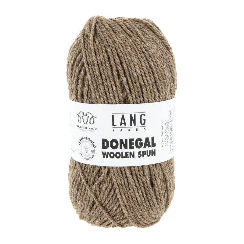 Lang Yarns Donegal Woolen Spun Yarn, 105m / 50g – Camel (0039)