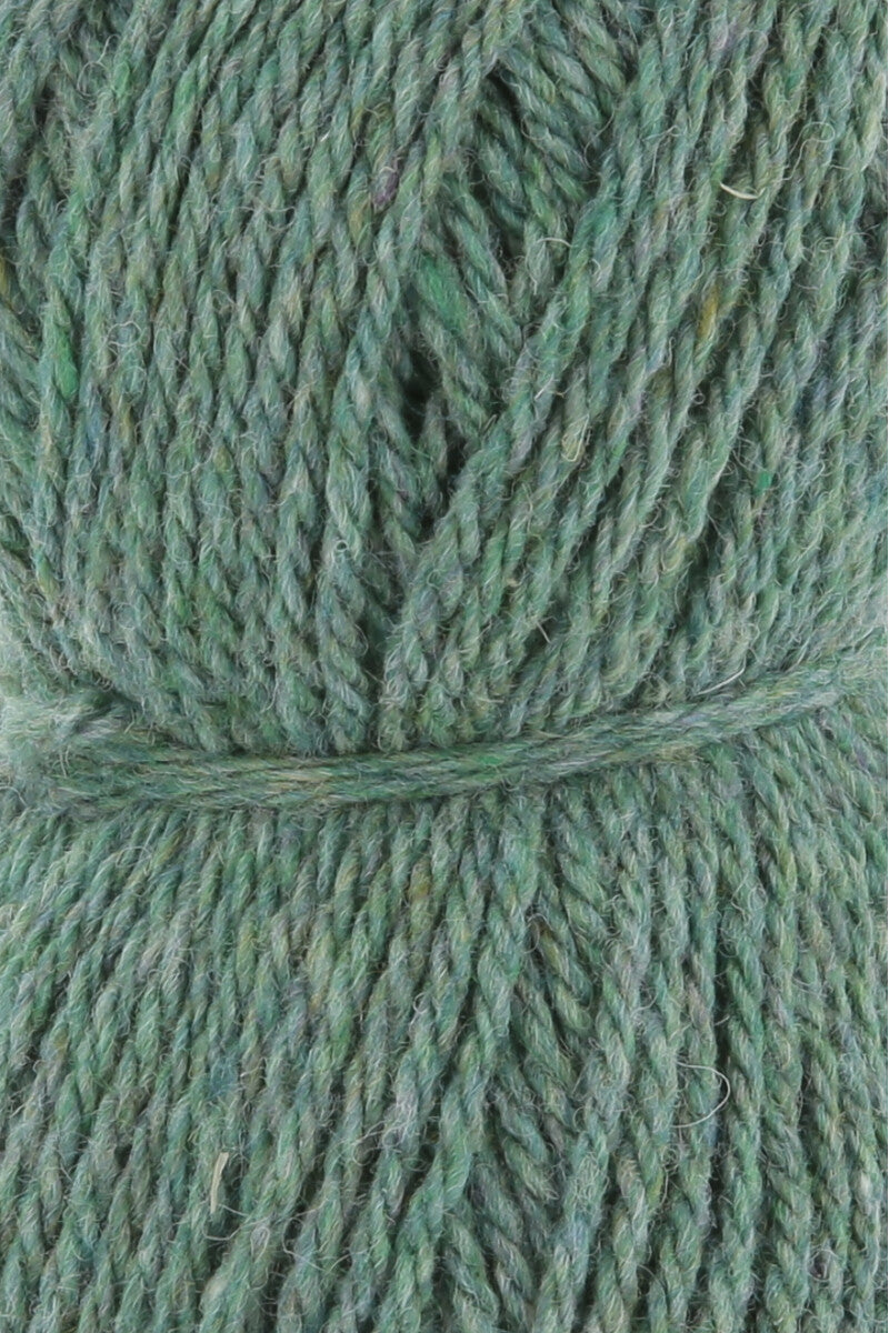 Lang Yarns Donegal Woolen Spun Yarn, 105m / 50g – Mint (0058), yarn texture