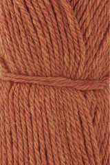 Lang Yarns Donegal Woolen Spun Yarn, 105m / 50g – Orange (0059), yarn texture