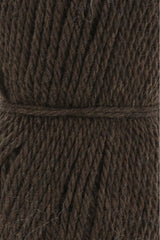 Lang Yarns Donegal Woolen Spun Yarn, 105m / 50g – Dark Brown (0068), yarn texture