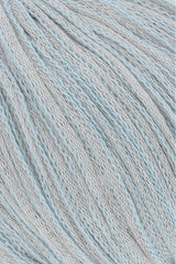 Lang Yarns Duett – 50g / 140m – Silver/Light Blue (0023) – detail